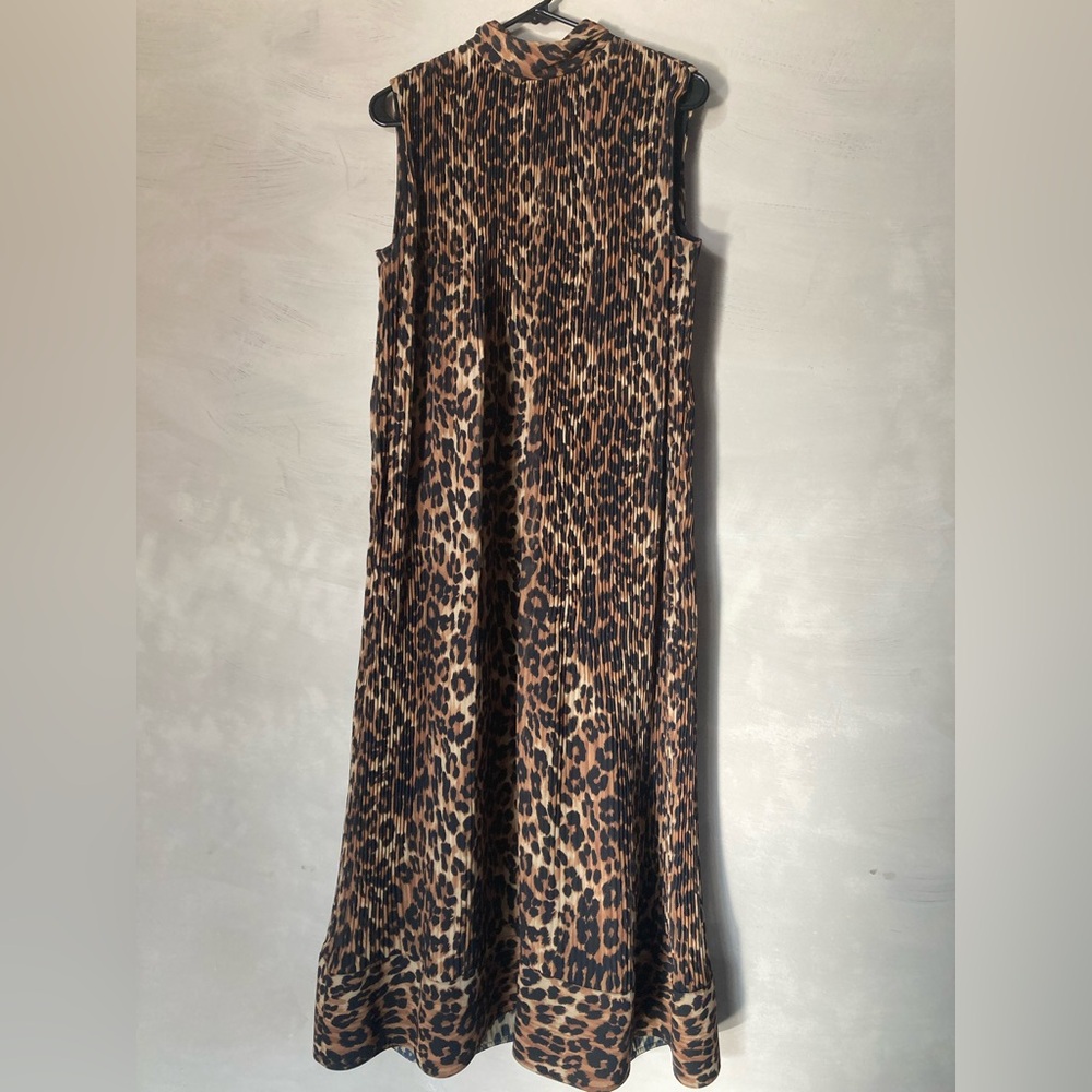 Leopard Print Sleeveless MILLY DRESS GUC SIZE 8